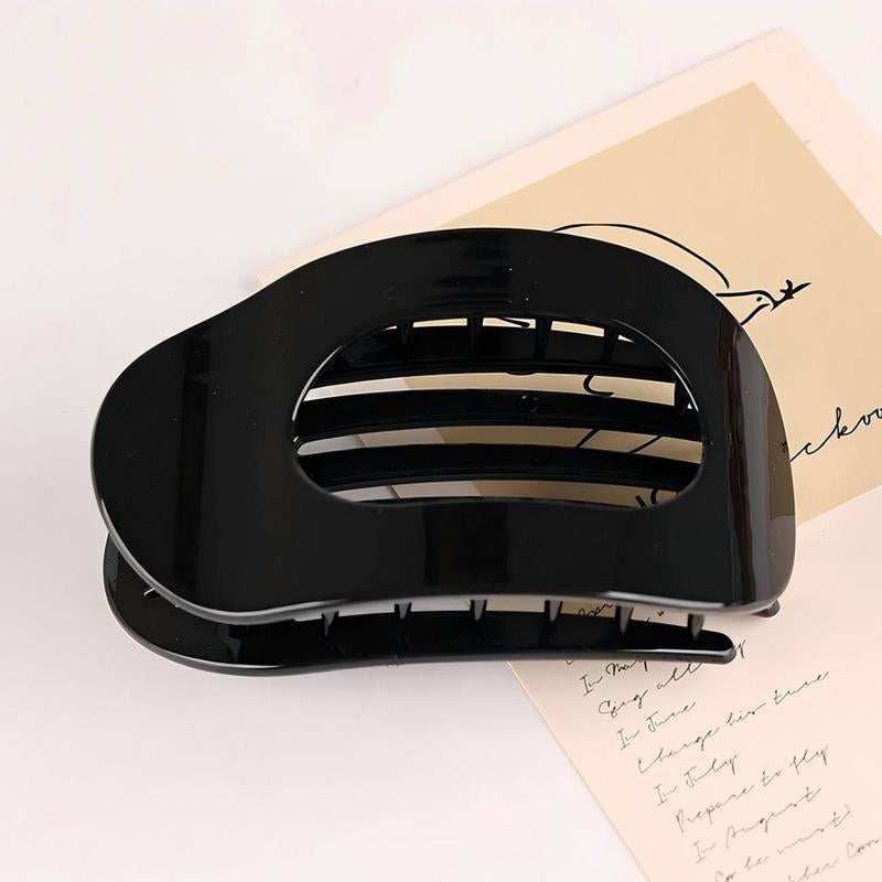 Premium Solid Color Hair Clip 8-Piece Set - Comfortable All-Day Wear Anti-Slip Design Multipurpose Use Ideal for Yoga & Makeup Fashion Colors Perfect Gift Beaded